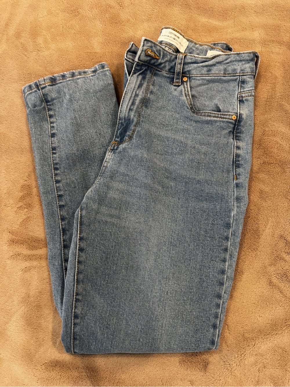 Cotton On Women's Light Blue High-Rise Jeans